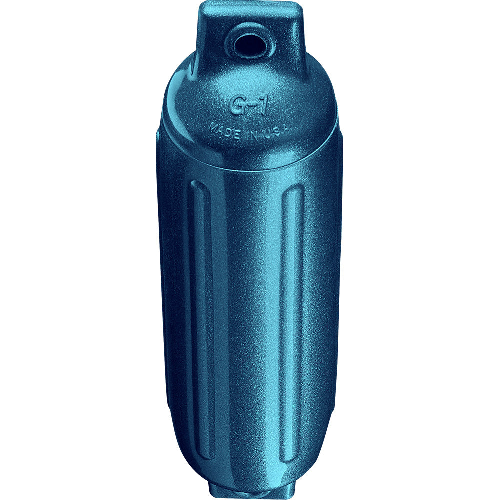 Polyform G-1 Twin Eye Fender 3.5" x 12.8" - Metallic Blue [G-1 METALLIC BLUE]