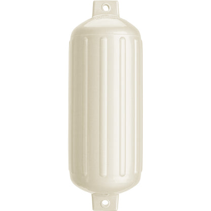 Polyform G-6 Twin Eye Fender 11" x 30" - Metallic White [G-6 METALLIC WHITE]