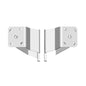 Power-Pole Dual-Braced Kit S-2-3 - White [PKBD-S-2-3-WT]