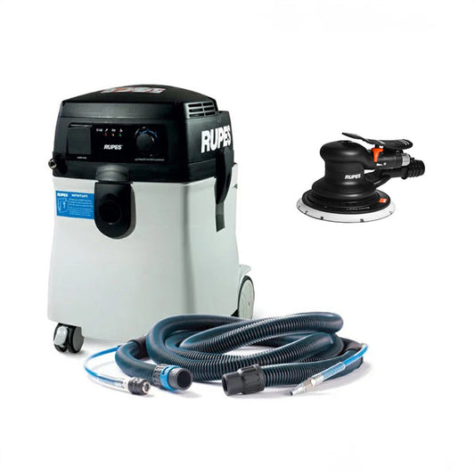 RUPES S245 Portable Vacuum Long Hose Kit w/RH359A Skorpio Sander [S245EPL/KL1-9]