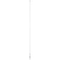 Scout 8' QuickFit White VHF Antenna w/5M Cable + FME Quick 6 Foam Filled 6db Solid Brass  Copper Element [PF AN NVHF00040T]