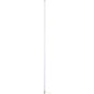 Scout 8' White VHF Antenna 6dB Stainless Steel Ferrule w/5M RG-58 Coax Includes PL-259 KS-42 [PF AN NVHF00007T]