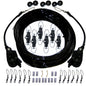 Rupp Triple Rigging Kit W/Lok-Ups  Nok-Outs - 460' Black Mono Cord [CA-0160-MO]
