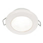Hella Marine EuroLED 75 3" Round Spring Mount Down Light - White LED - White Plastic Rim - 12V [958110511]