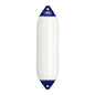 Polyform F-6 Twin Eye Fender 11" x 42" - White [F-6 WHITE]