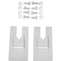Fortress FX-16 - Mud Palm Set - Pair [FX-16 MUDPALMSET]