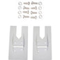 Fortress Guardian G-125 Mud Palm Set - Pair [G-125 MUDPALMSET]